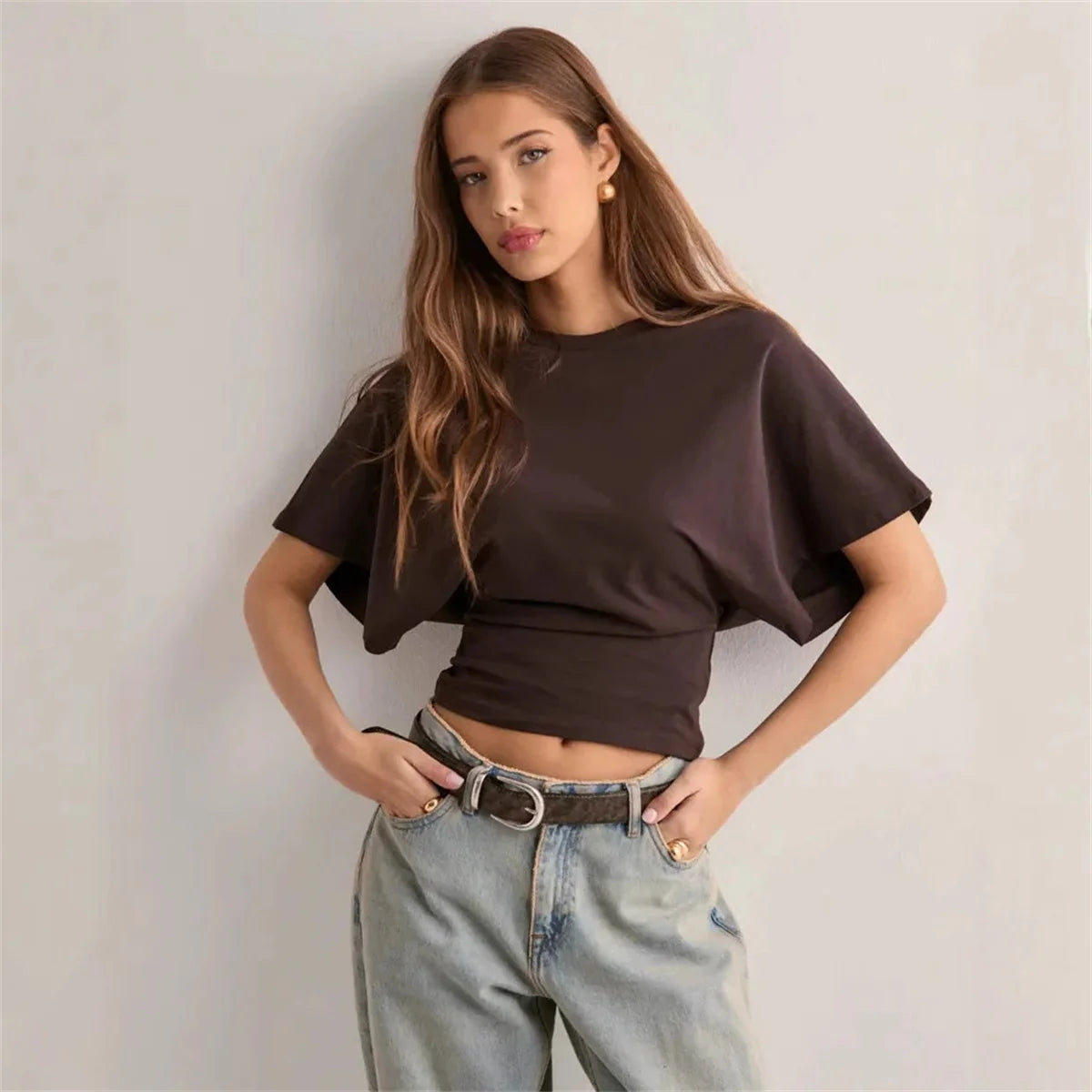 Women's Summer Loose Half Sleeve T-Shirt Tops