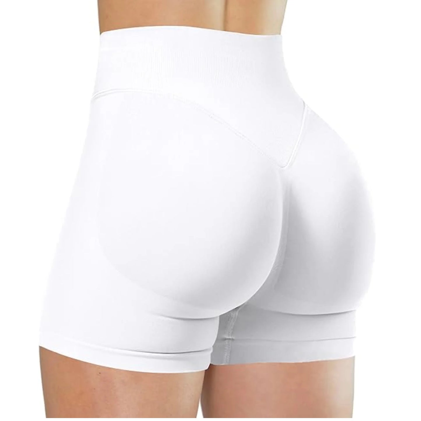 Summer High Waisted Yoga Shorts Fashionable and Sexy Running Fitness Pants Solid Color Yoga Leggings Leggings Women