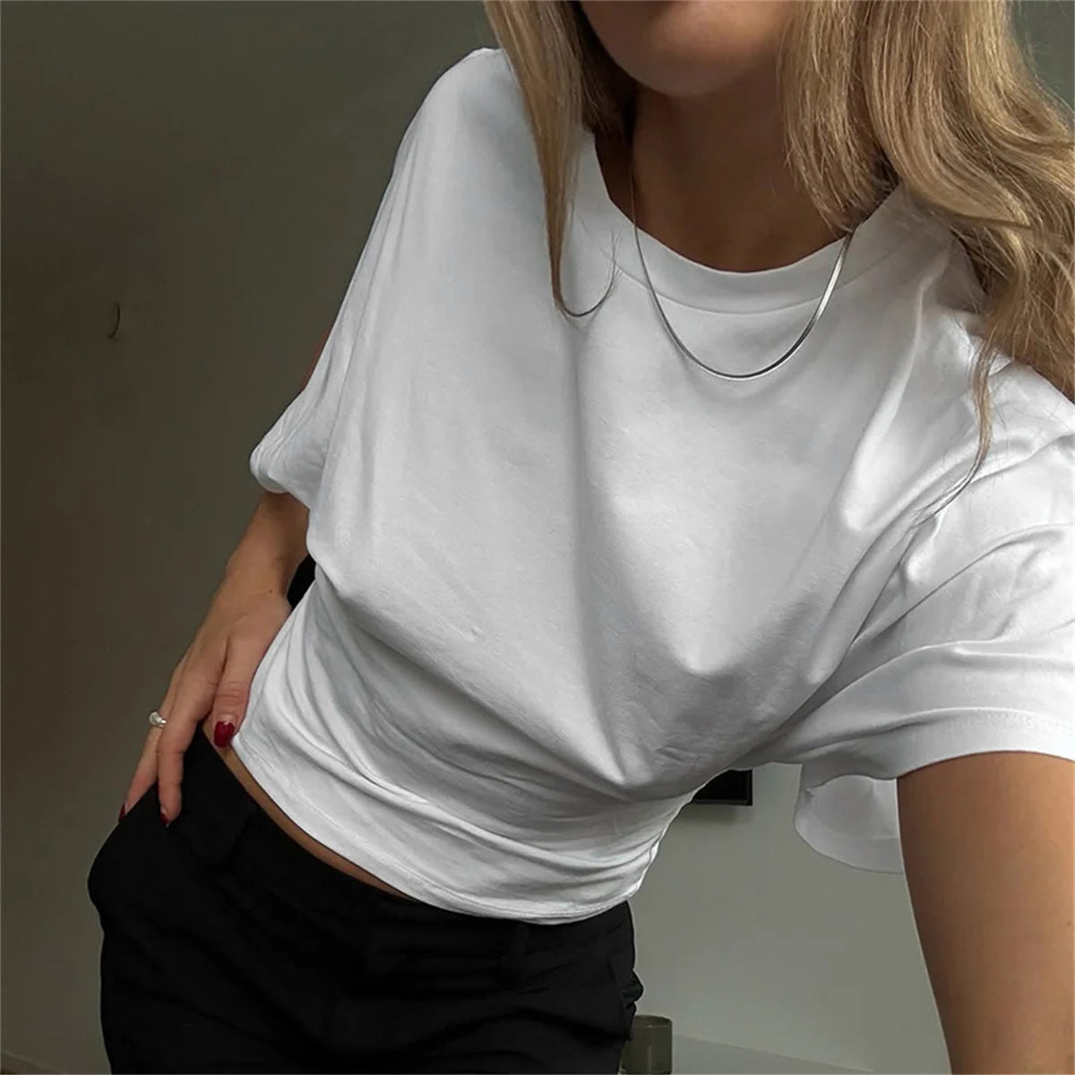 Women's Summer Loose Half Sleeve T-Shirt Tops