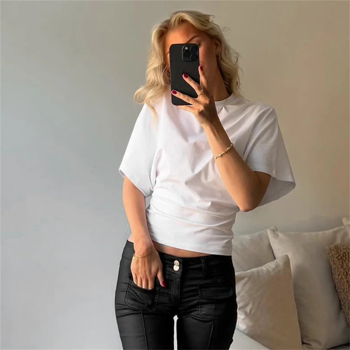 Women's Summer Loose Half Sleeve T-Shirt Tops