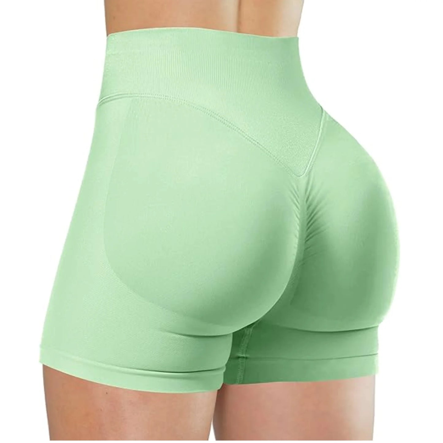 Summer High Waisted Yoga Shorts Fashionable and Sexy Running Fitness Pants Solid Color Yoga Leggings Leggings Women