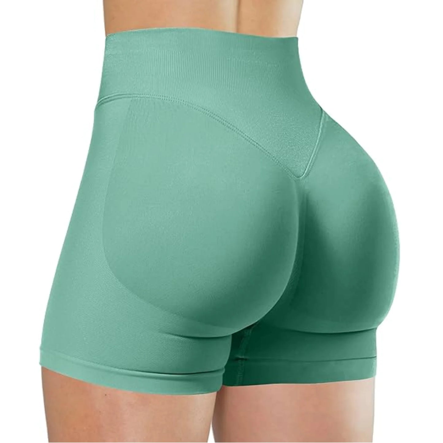 Summer High Waisted Yoga Shorts Fashionable and Sexy Running Fitness Pants Solid Color Yoga Leggings Leggings Women